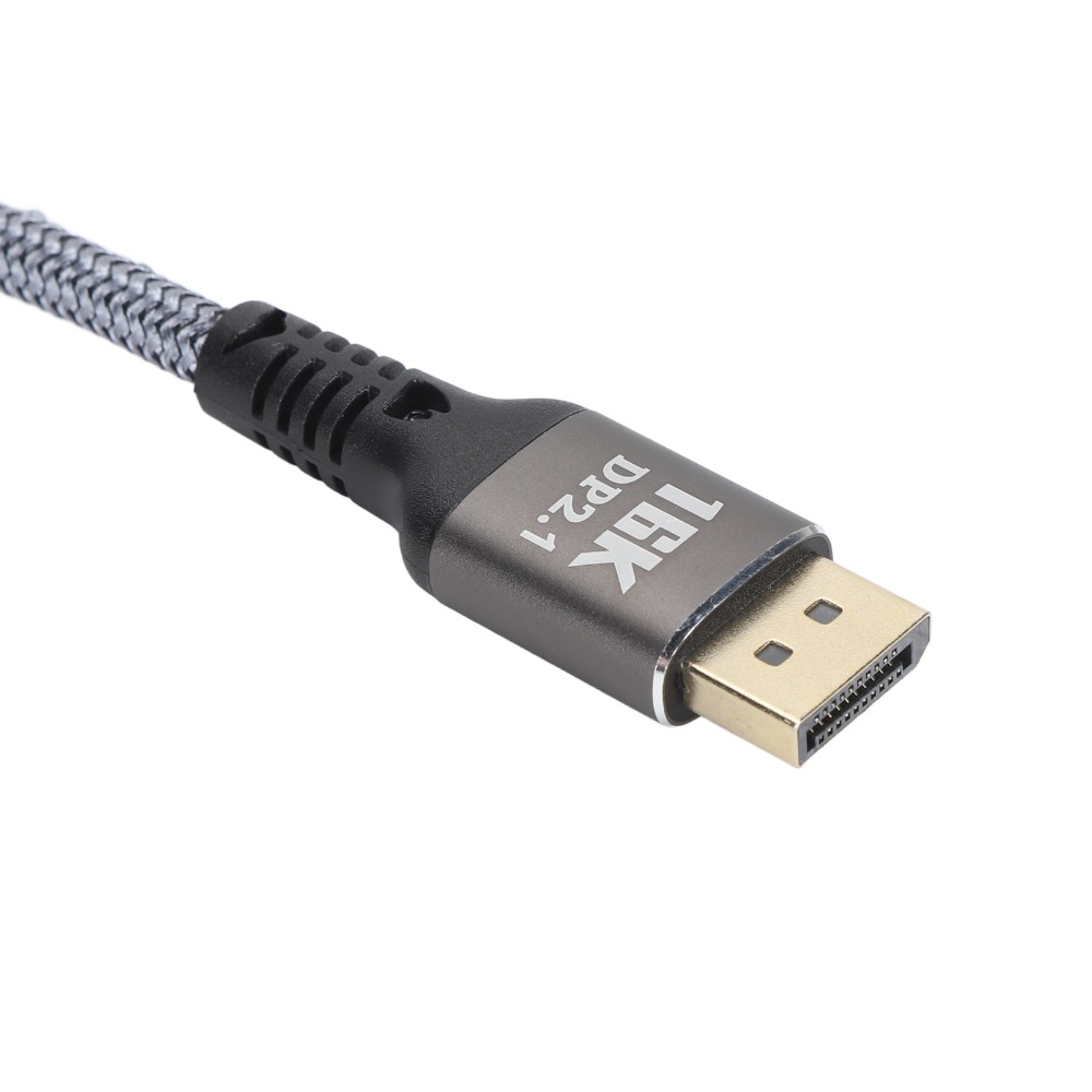 Gaming Speaker 2.1 - 16K 30Hz 40Gbps DisplayPort 2.1 Cable