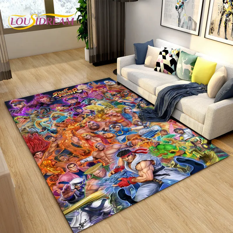 Esports Gaming Pad - Retro Game Street Fighter Gamer Area
