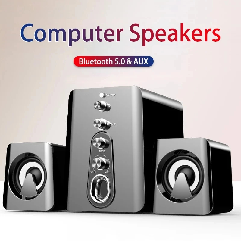 Gaming Speaker 2.1 - Computer Speakers Home Theater System PC