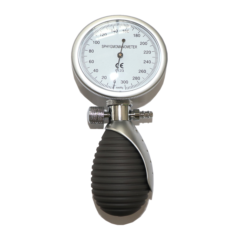 Dual Monitor Stand - Metal Handheld Pressure Gauge with PVC