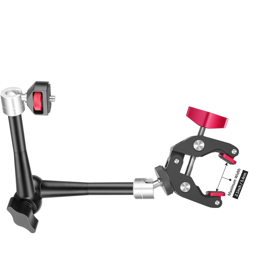 Dual Monitor Stand - Adjustable Articulating Friction Magic Arm Large