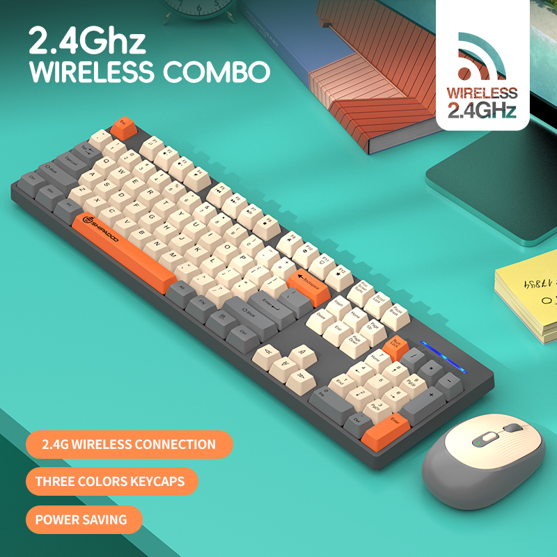 2.4G Wireless Office Keyboard  - Esports Wireless Gaming Mouse recension och pris