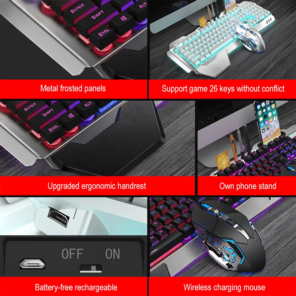 K680 Rechargeable 2.4G wireles - Esports Wireless Gaming Mouse recension och pris