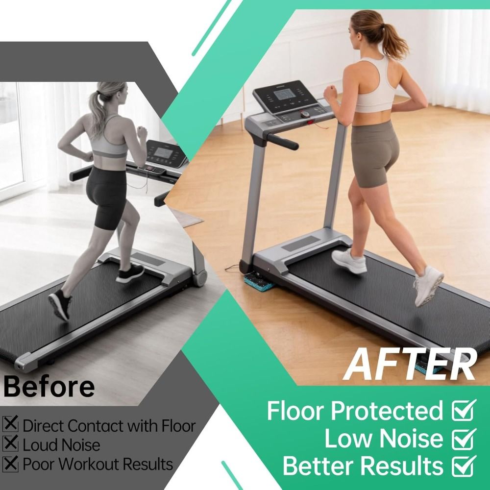 Uphill Training Treadmill Incl - Sound Dampening Foam recension och pris