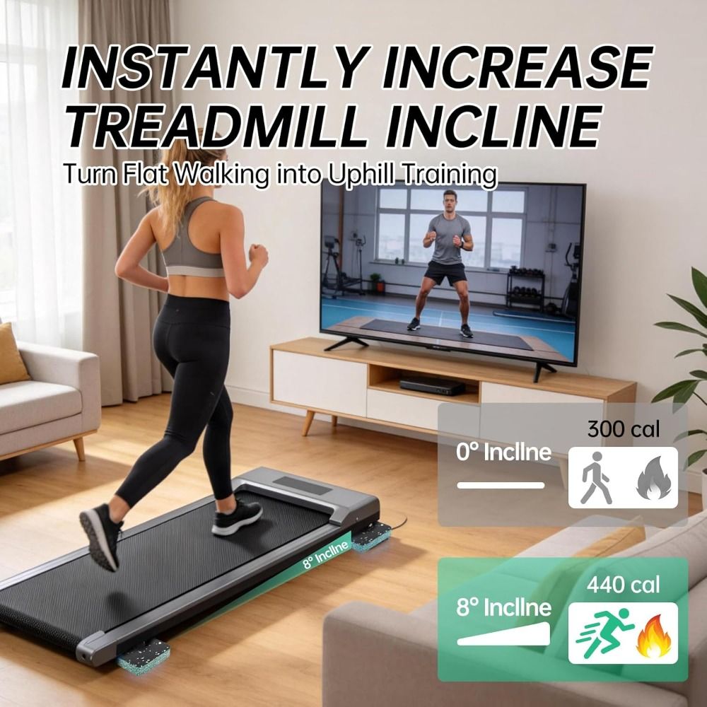 Uphill Training Treadmill Incl - Sound Dampening Foam recension och pris