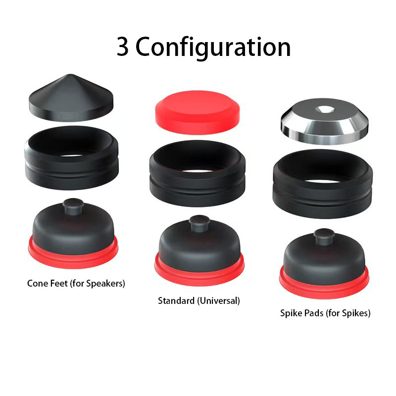Hi-Fi Speaker Isolation Feet S - Dual Monitor Stand recension och pris