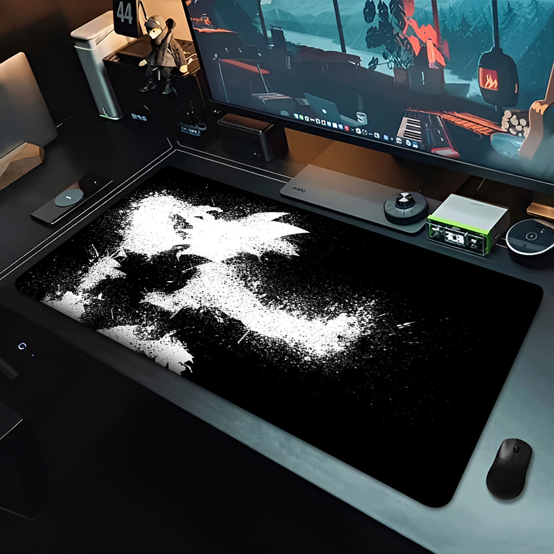 DBZ Black Anime Mouse Pad Drag - Esports Gaming Pad recension och pris