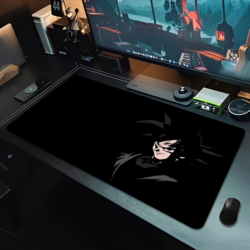 DBZ Black Anime Mouse Pad Drag - Esports Gaming Pad recension och pris