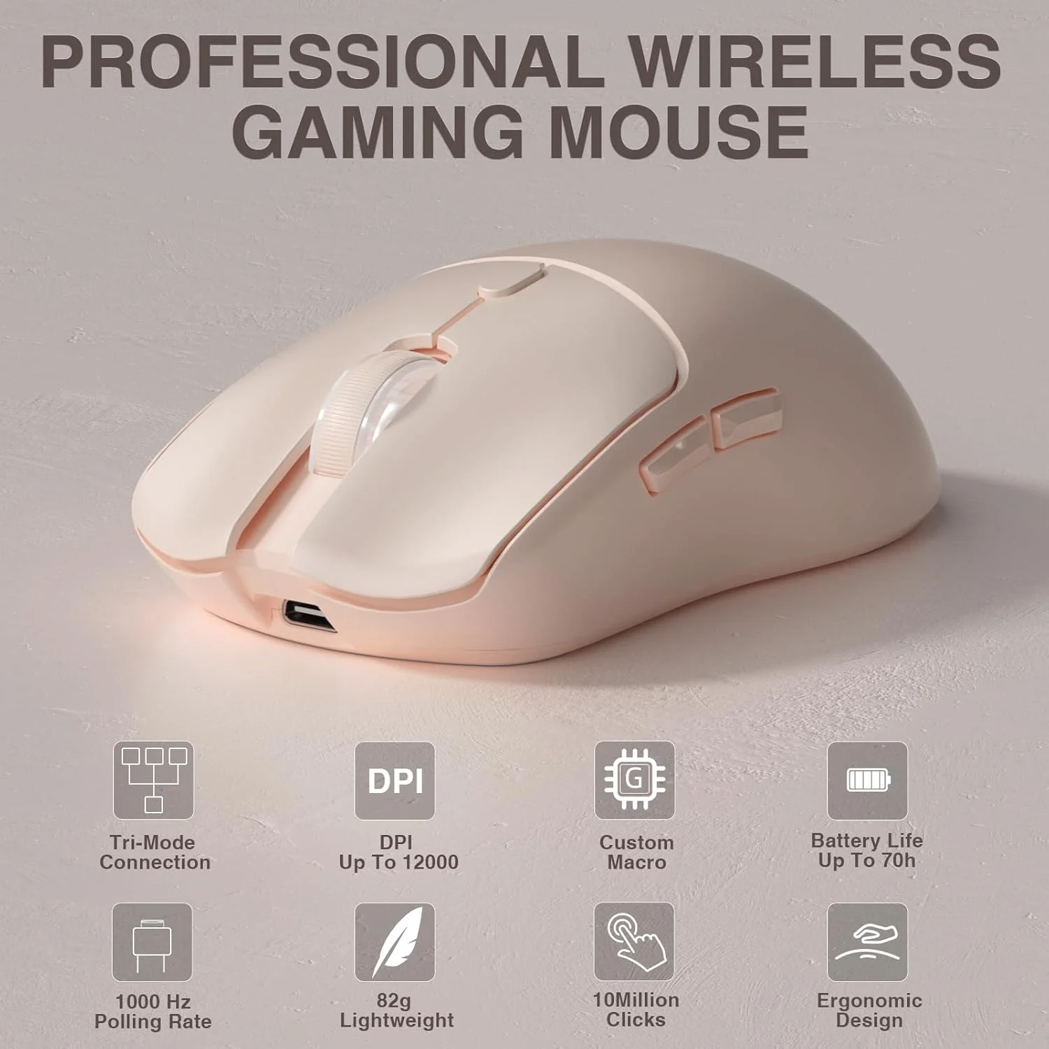 AULA SC580X Tri-mode Wireless  - Esports Wireless Gaming Mouse recension och pris