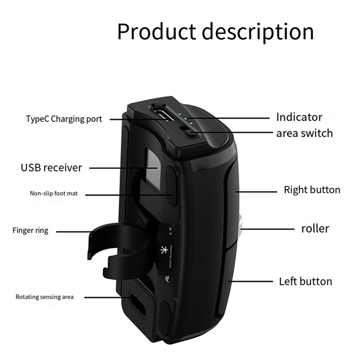 AB01 Bluetooth 2.4G Wireless F - Esports Wireless Gaming Mouse recension och pris