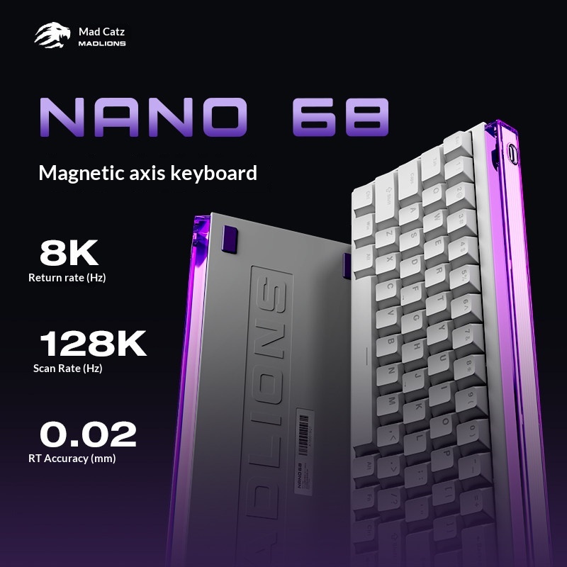 Mad Catz Nano68 Magnetic Switc - Esports Gaming Kings recension och pris