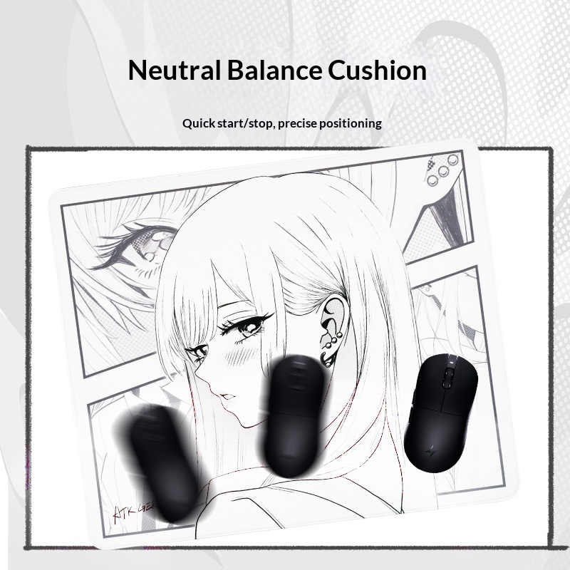 ATK Dream Anime Large Neutral  - Esports Gaming Pad recension och pris