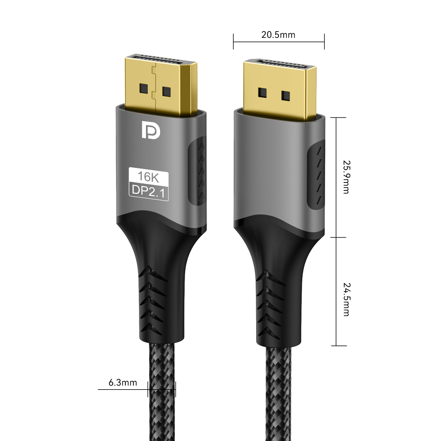 Display Port 2.1 Cable DP2.1 8 - Gaming Speaker 2.1 recension och pris
