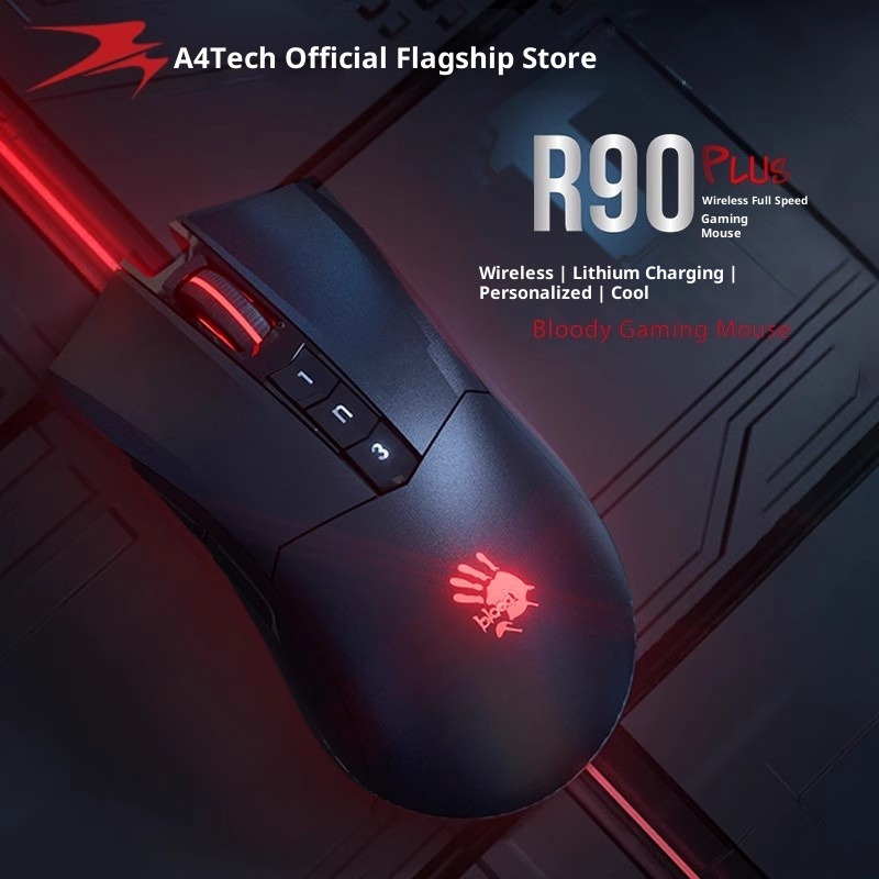 Bloody R90 PLUS Wireless Mouse - Esports Wireless Gaming Mouse recension och pris