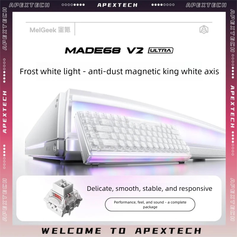 MelGeek MADE68 V2 ULTRA Magnet - Esports Gaming Kings recension och pris