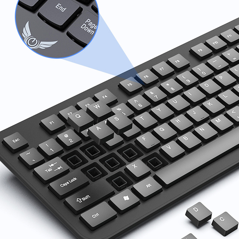 2.4G Wireless Keyboard Mouse S - Esports Wireless Gaming Mouse recension och pris