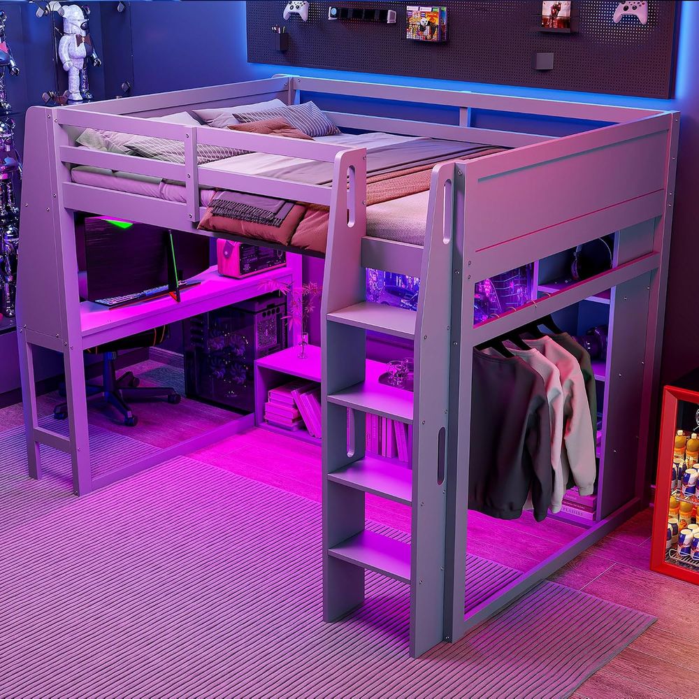 SOTSEA ull Size Gaming Lot Bed - Esports Gaming Bed recension och pris