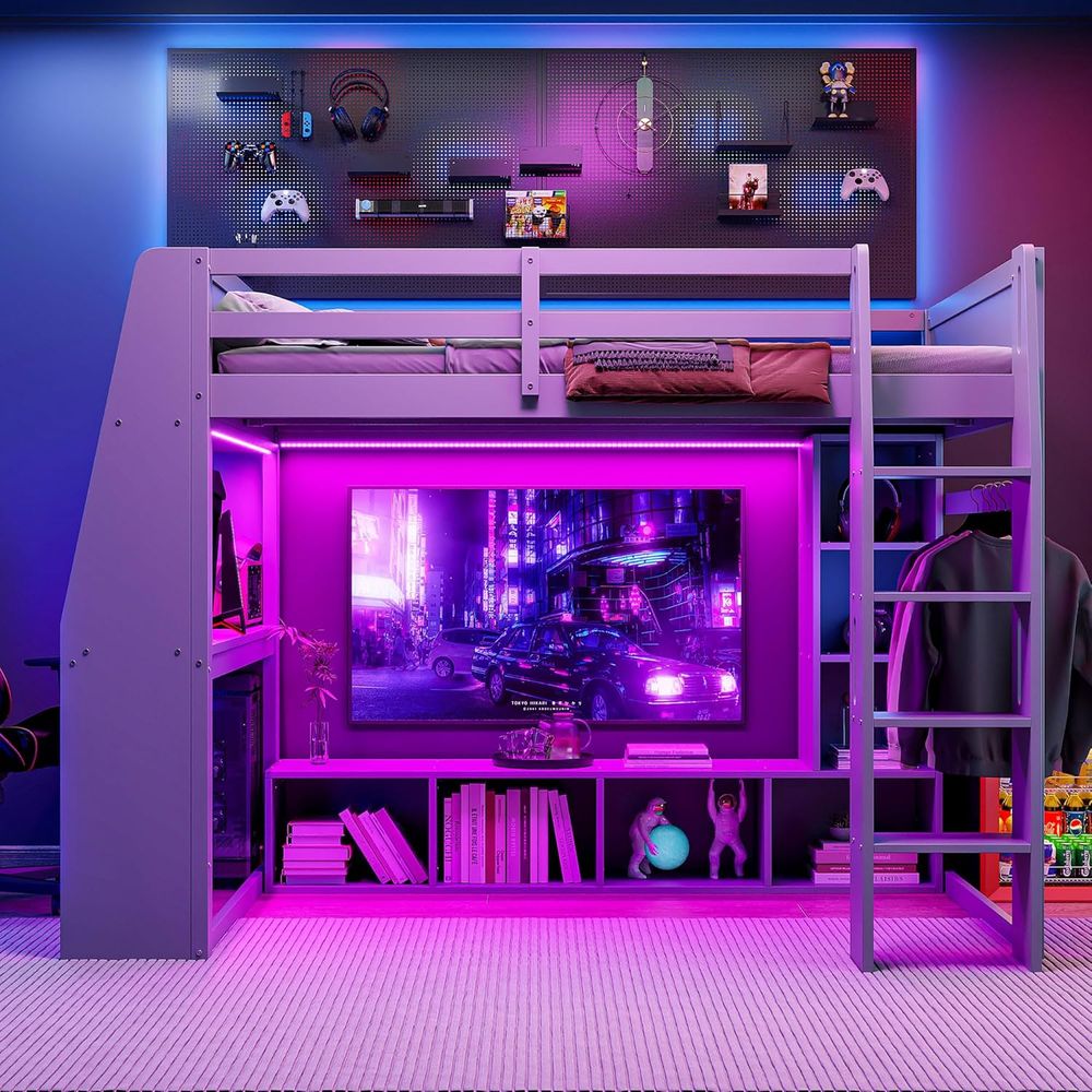 SOTSEA ull Size Gaming Lot Bed - Esports Gaming Bed recension och pris