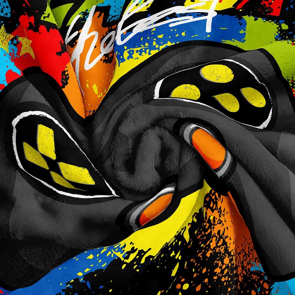Gaming Graphic Fleece Throw Bl - Esports Gaming Bed recension och pris