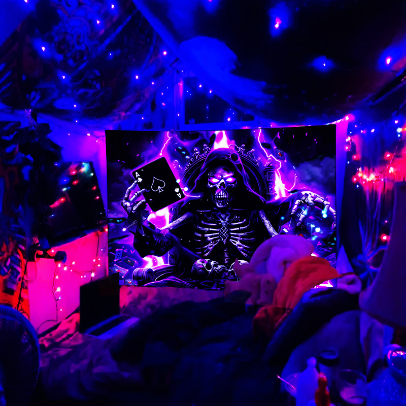 VIKAMA Dark Poker King Skull T - Esports Gaming Kings recension och pris