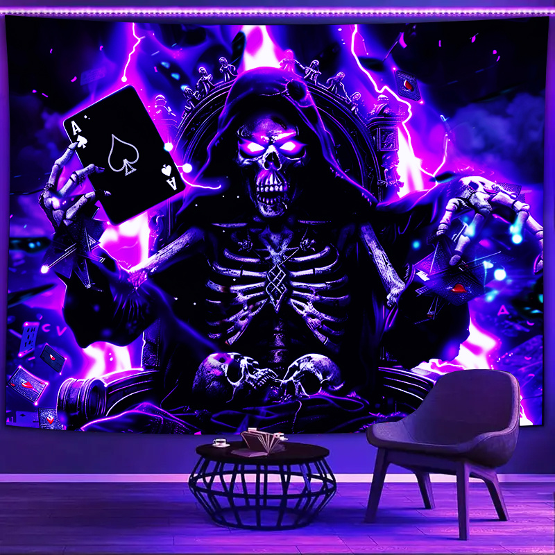 VIKAMA Dark Poker King Skull T - Esports Gaming Kings recension och pris