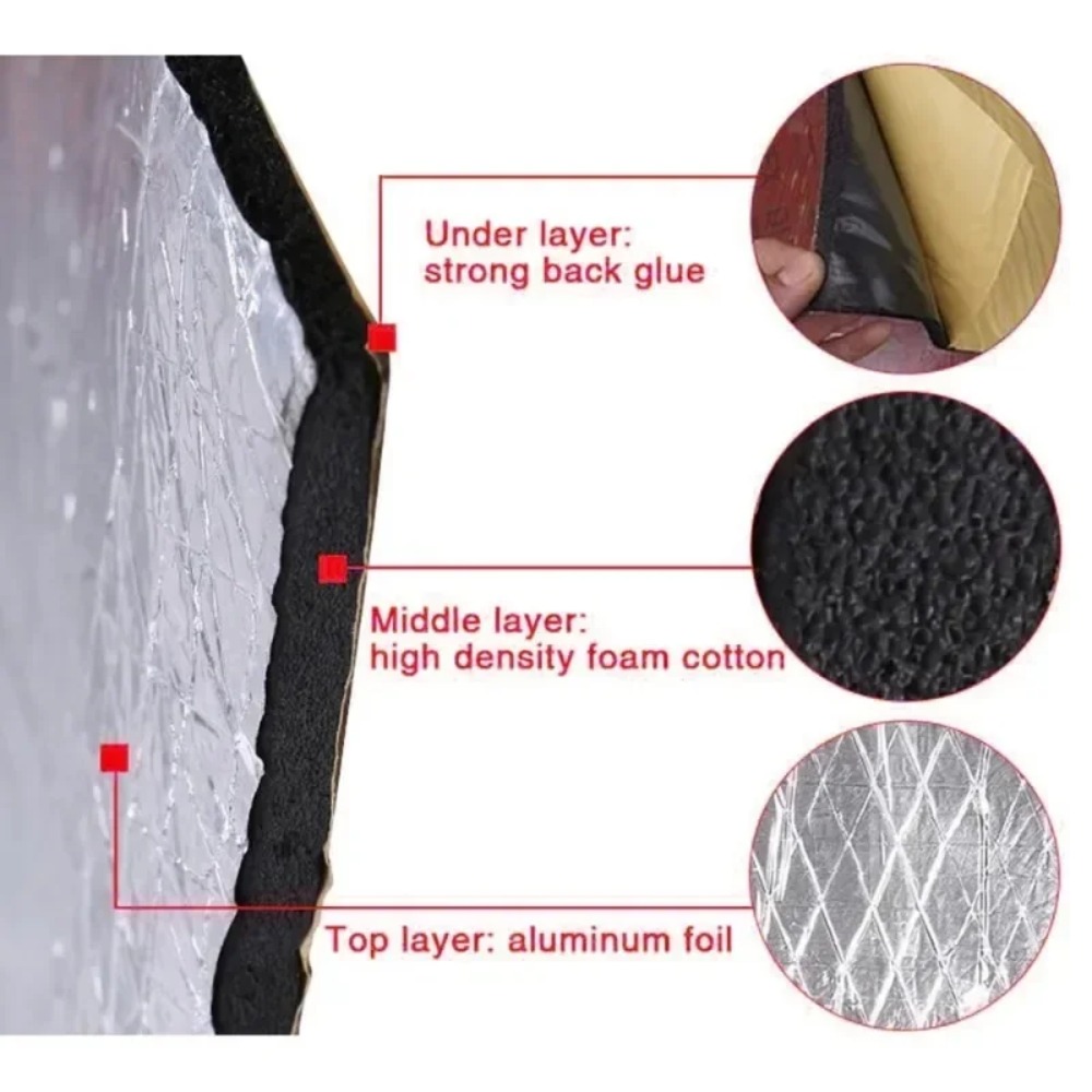 Extra Thick 20mm Car Sound Dea - Sound Dampening Foam recension och pris