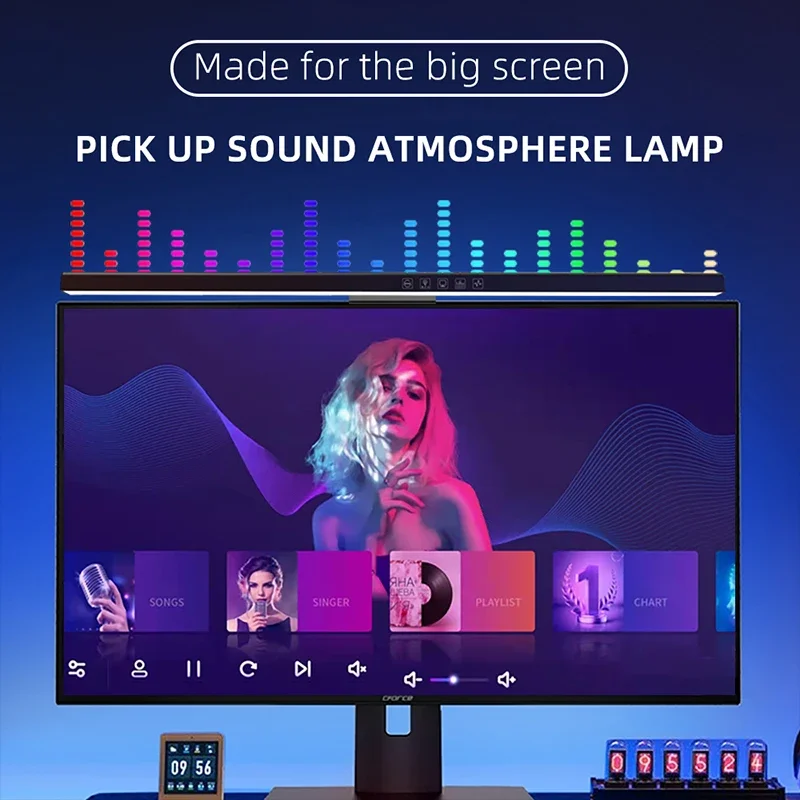 60cm RGB Computer Monitor Ligh - Esports Gaming Bed recension och pris