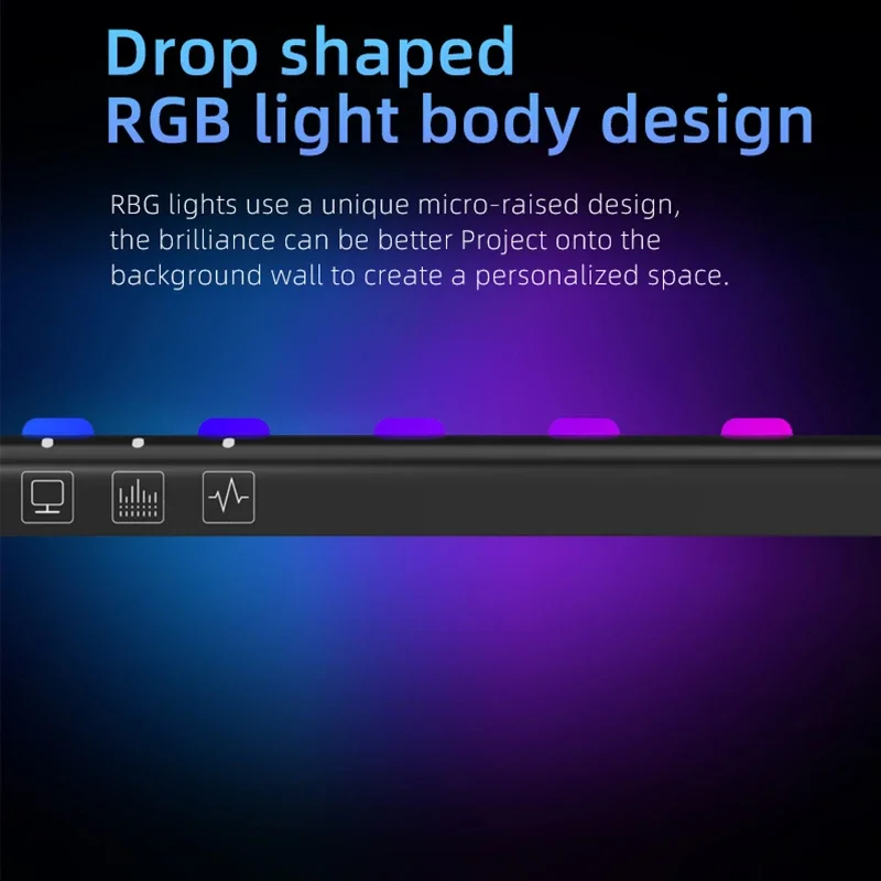 60cm RGB Computer Monitor Ligh - Esports Gaming Bed recension och pris