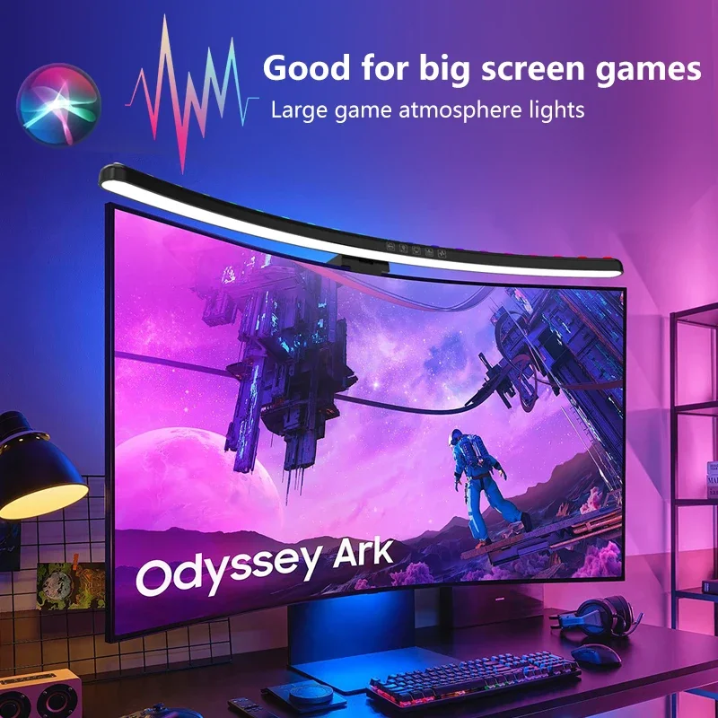 60cm RGB Screen Hanging Lights - Esports Gaming Bed recension och pris