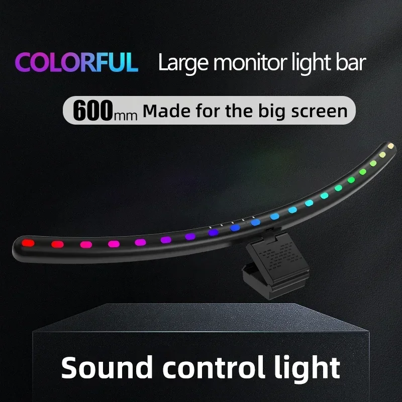 60cm RGB Screen Hanging Lights - Esports Gaming Bed recension och pris