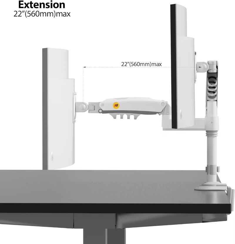 Dual Monitor Desk Mount Stand  - Dual Monitor Stand recension och pris